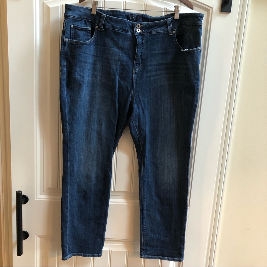 Lucky Brand Emma Straight Denim Jeans 24w